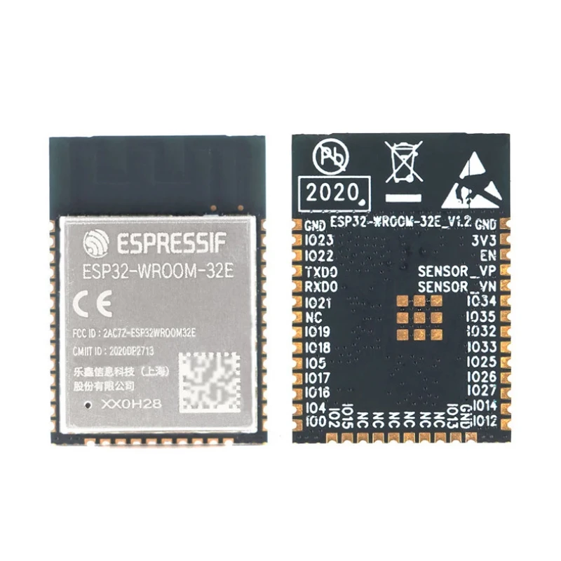 ESP32-WROOM-32E 4MB 8MB 16MB Dual Core WiFi Wireless Bluetooth-Compatible MCU Module IOT ESP32 WROOM 32E Wireless Module