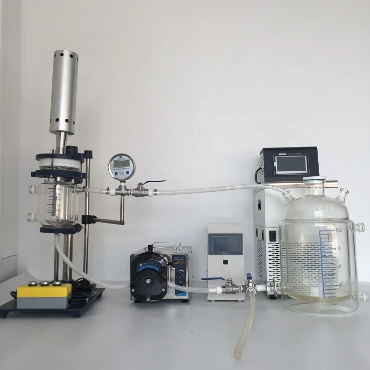large power ultrasonic plant essential cbd oil mixing homogenizer machine for nanoemulsion