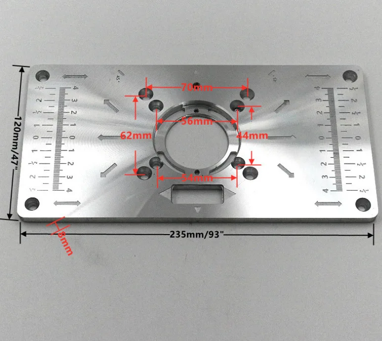 woodworking trimming flip plate woodworking tools milling guide table chamfering board mounting table