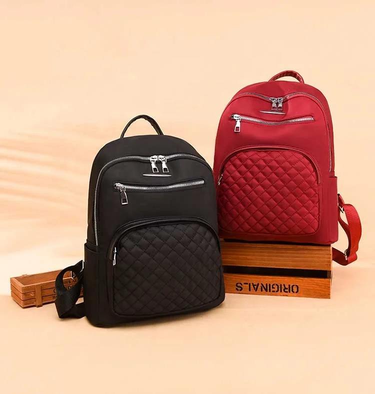 New Korean Wleisure Backpack Outdoor Travel College Style Satchel Polyester Oxford Women Backpack Bag For Girls