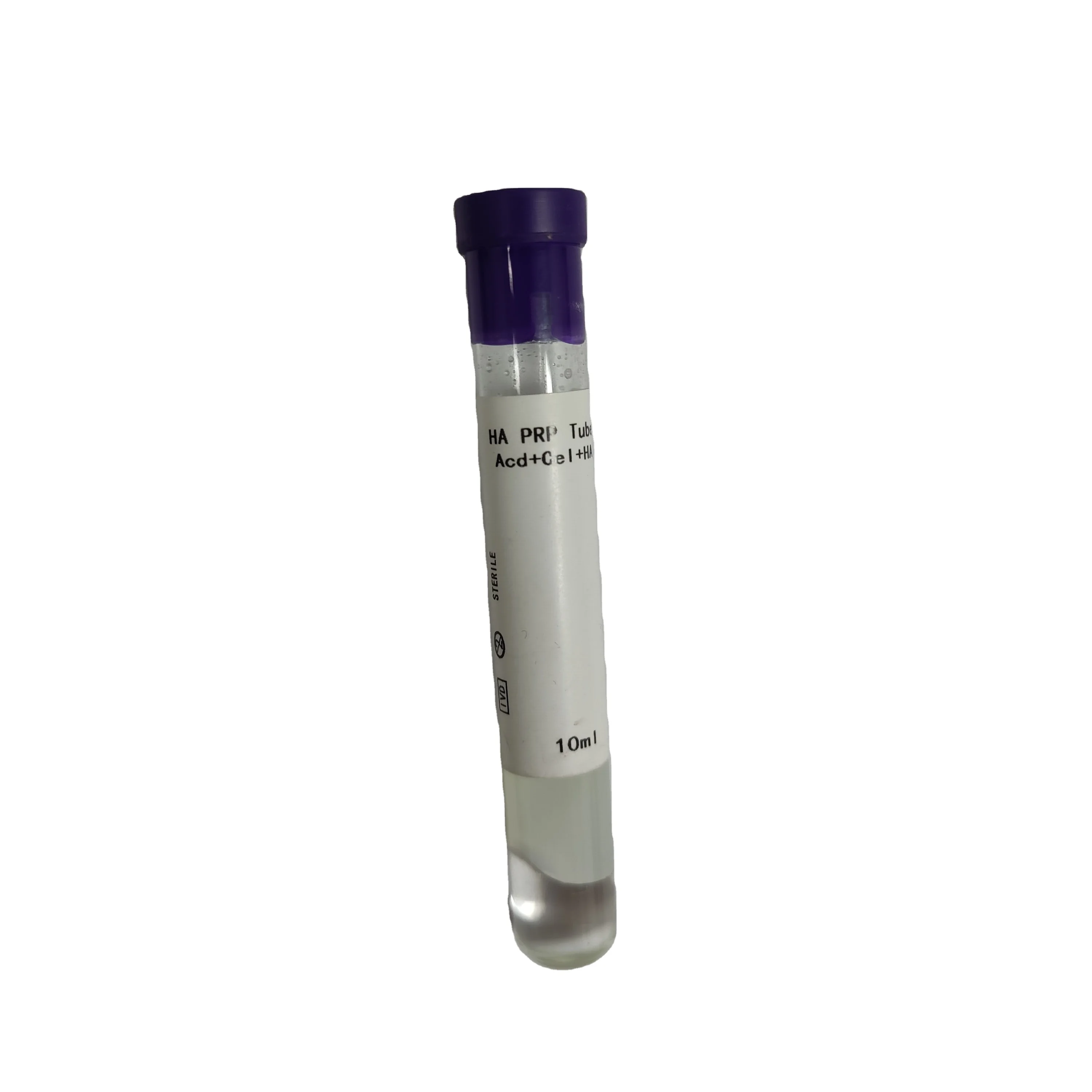 9ml blood PRP tube High concentration gel tube prp tube with ACD Gel