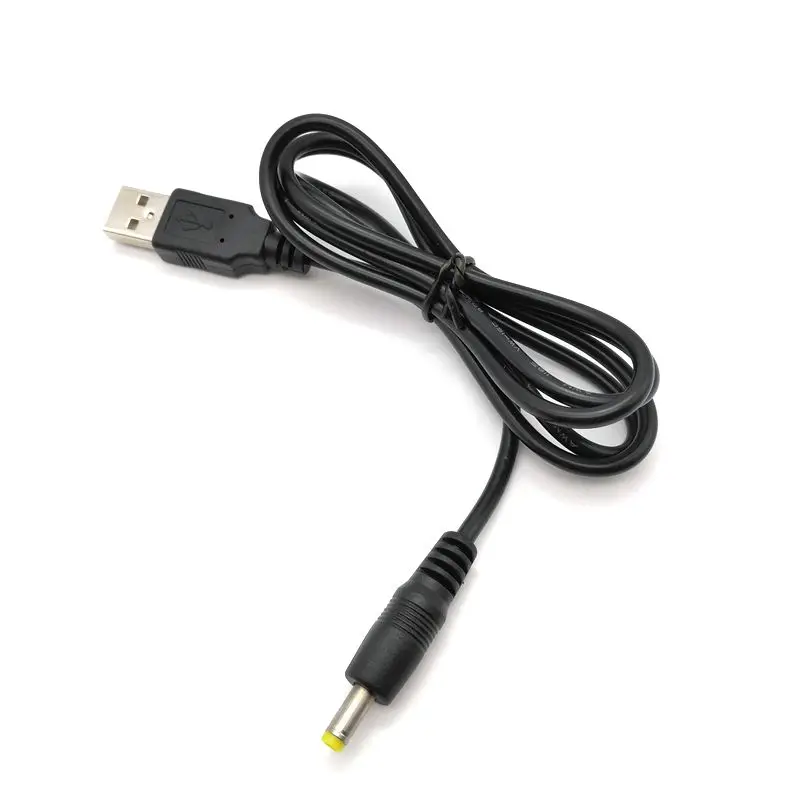 1000 шт. DHL Универсальный USB-кабель для зарядки USB 2,0 к DC 4,0x1,7 мм/4,0*1,7 мм, зарядный кабель, кабель питания постоянного тока 1 м, высокое качество