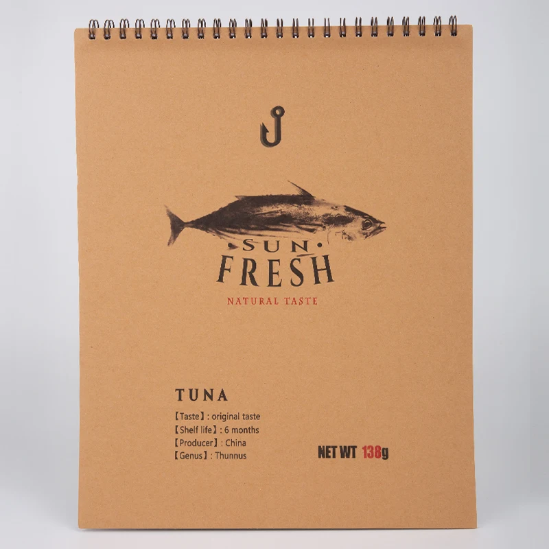 Wholesale Fresh fish feast Art Sketch Books Custom A3 Drawing Book Sketchbook For Drawing