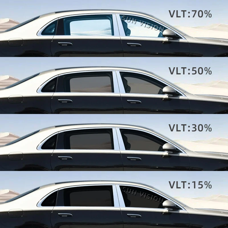 car solar window film tint papel polarizado para coche