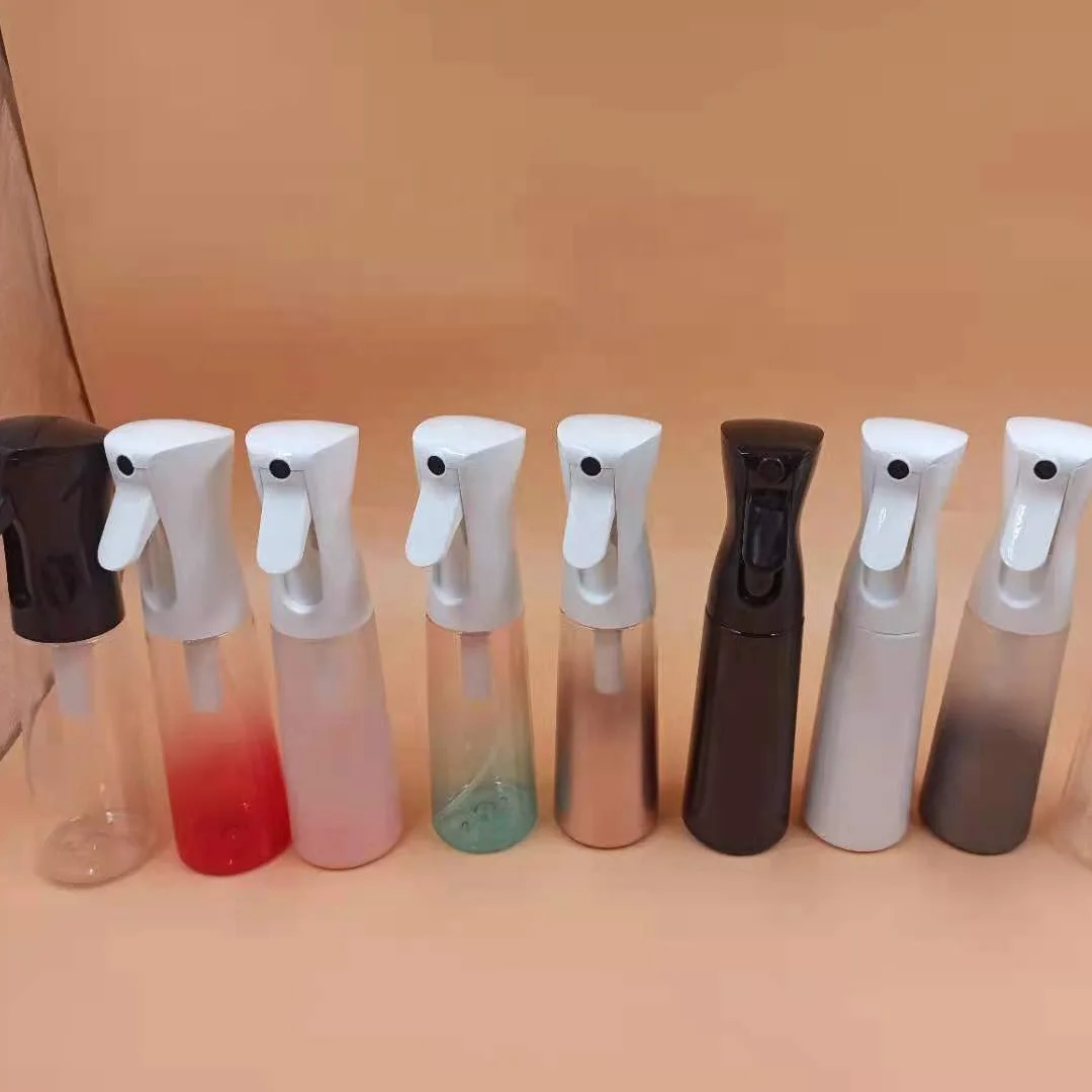 
 300 мл 160 мл, розового и серого цветов new Holland flairosol парикмахерской прическа Салон Косметических насос триггер алкоголя непрерывного бутылка Брызга тумана  