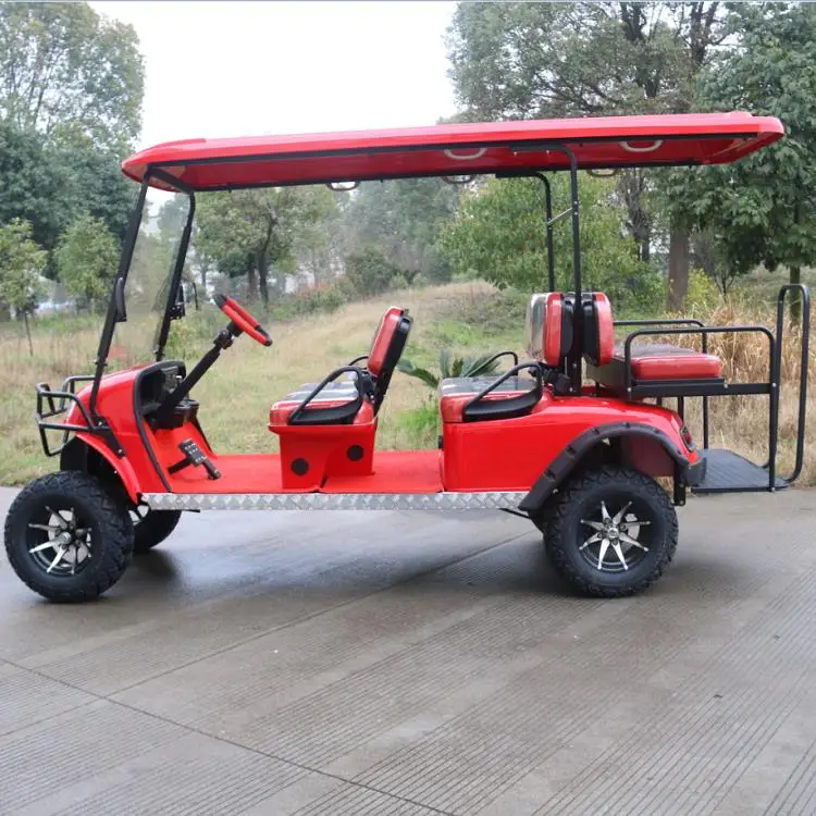 
CE Certificate Customized 5KW 48V Electric 6 Seater Golf Cart For Sale 