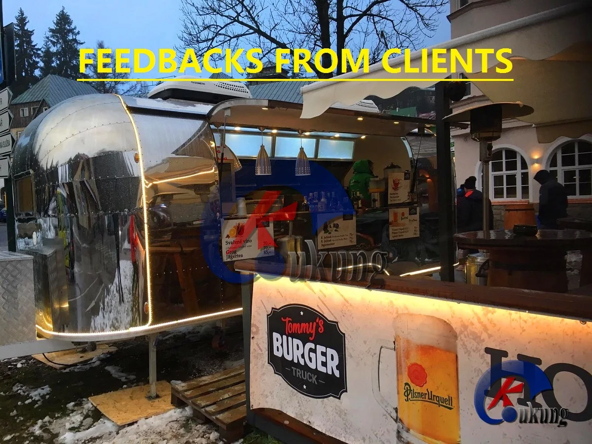 UKUNG brand airstream food truck