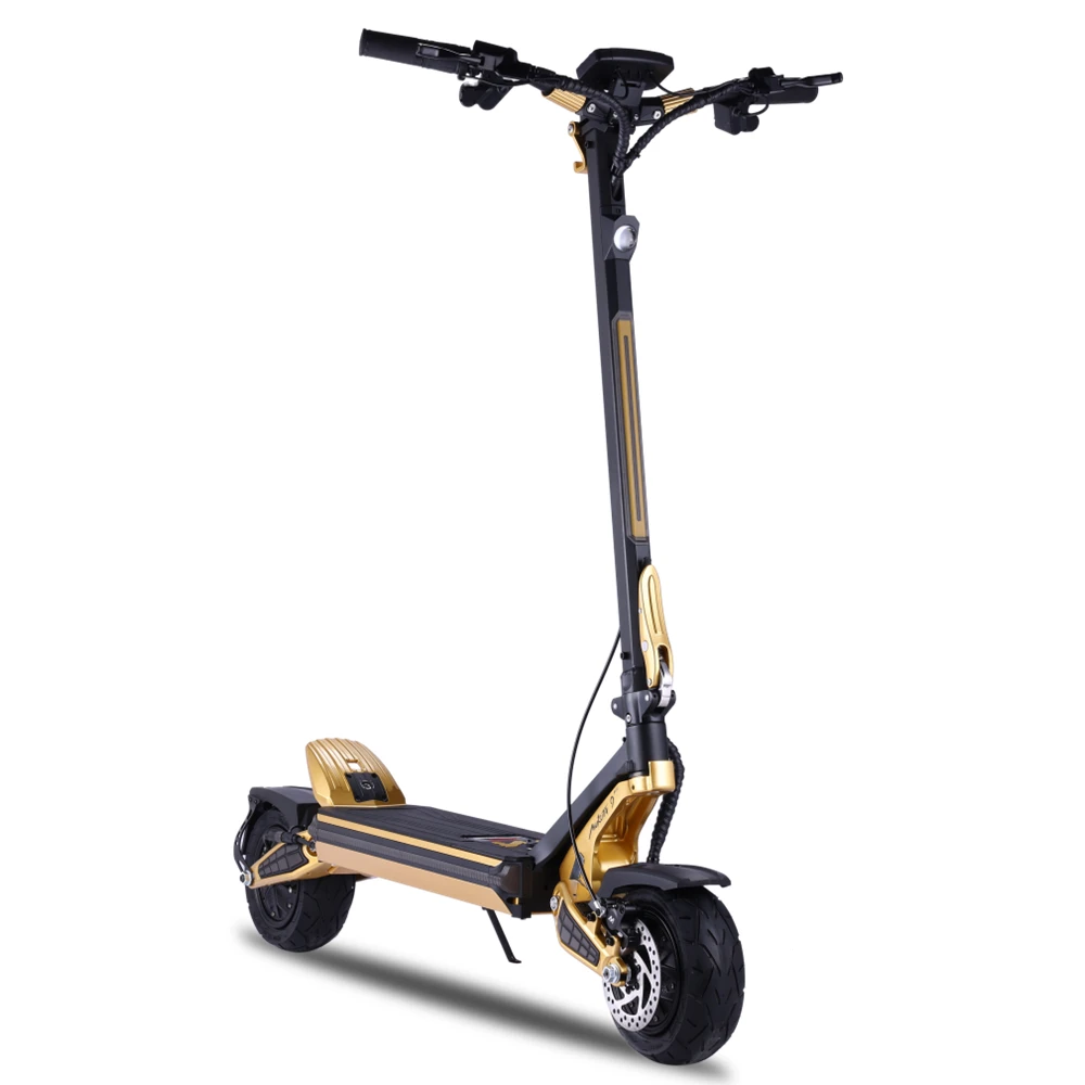 Usa Eu Warehouse Hot Sale Mukuta 9 Plus 1600W 5000W Electric Scooters Dual Motor Folding Aluminum Alloy E Scooter 48V Battery