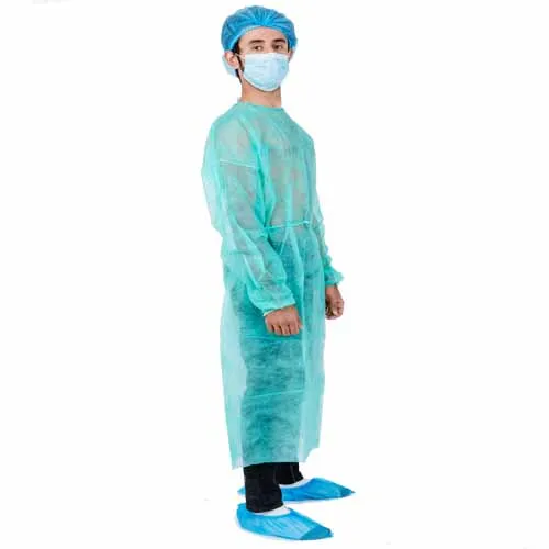  Good Quality Color matching Surgical gown Water Resistant Isolation Gown