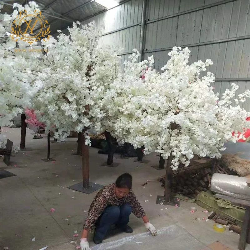 Cherri Cherry Blossom Tree Wedding Table Centerpiece Tree Indoor 5ft White Pink Artificial Branches Flowers Flores