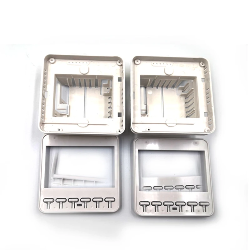 Original wholesale ABS material white wall-mounted temperature control panel shell