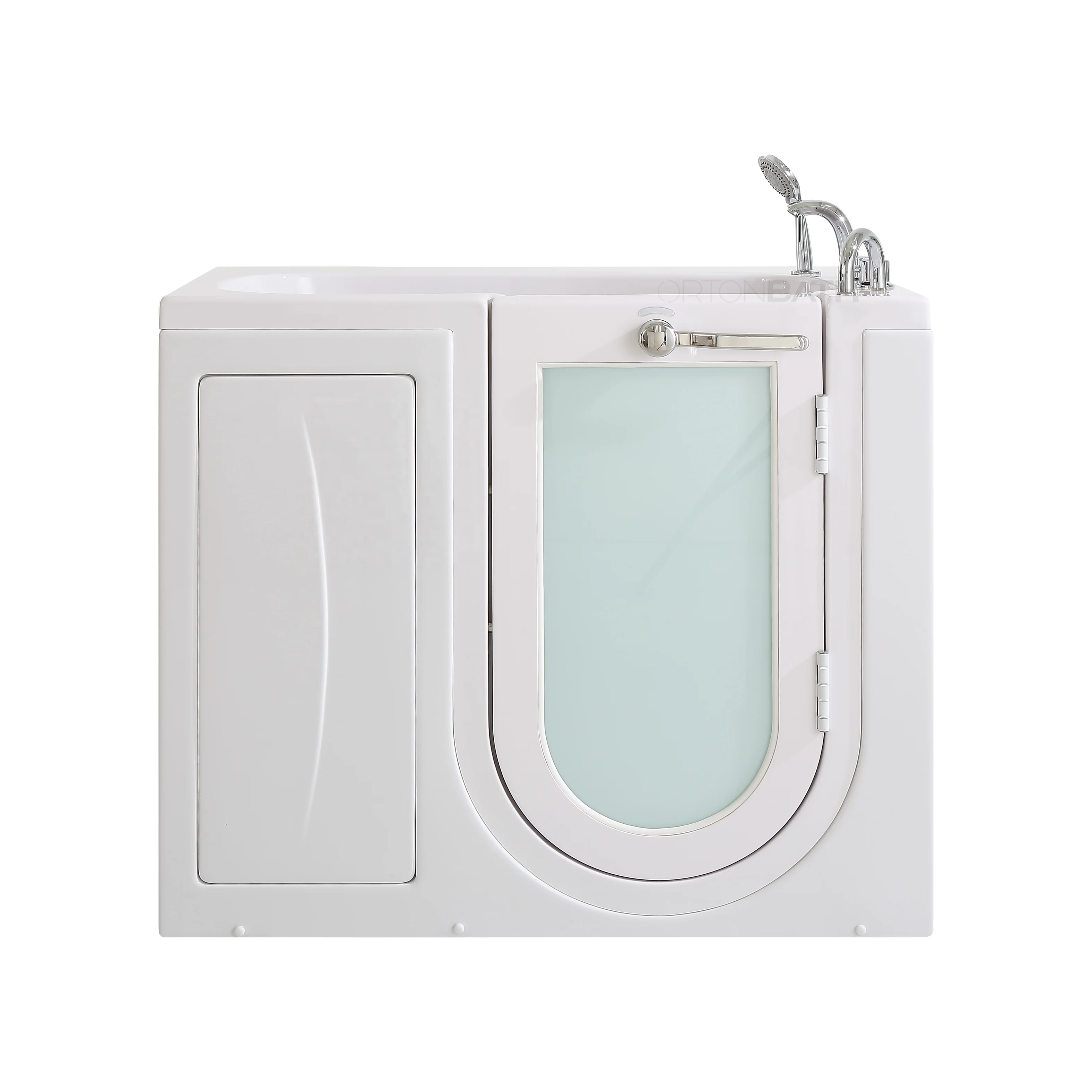 Входные ванны ORTONBATH ADA с дверью для пожилых людей доступные акриловые Угловые гидромассажные