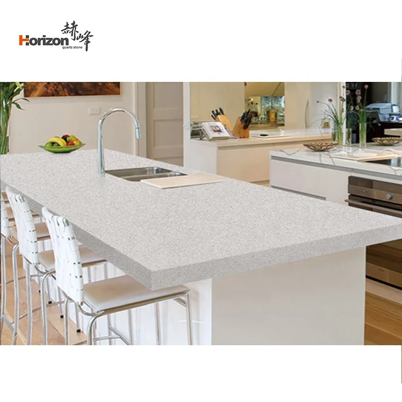 horizon Artificial Stone faux stone quartz countertops slabs calacatta white quartz slab
