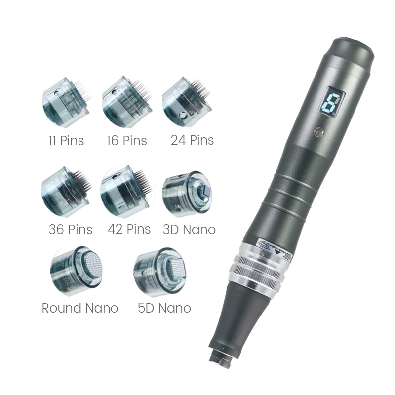 High quality auto two modes micro needle cartridge 0.25mm M8 dr .pen