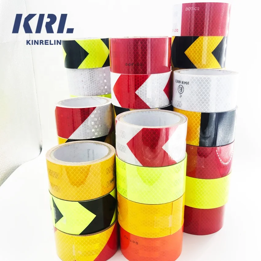 Square Checkerboard Patterned Reflective Tape in Reflective Material