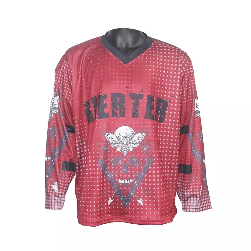 Twill Hockey Jerseys Name Number Logos Cheap Price Hockey Uniform