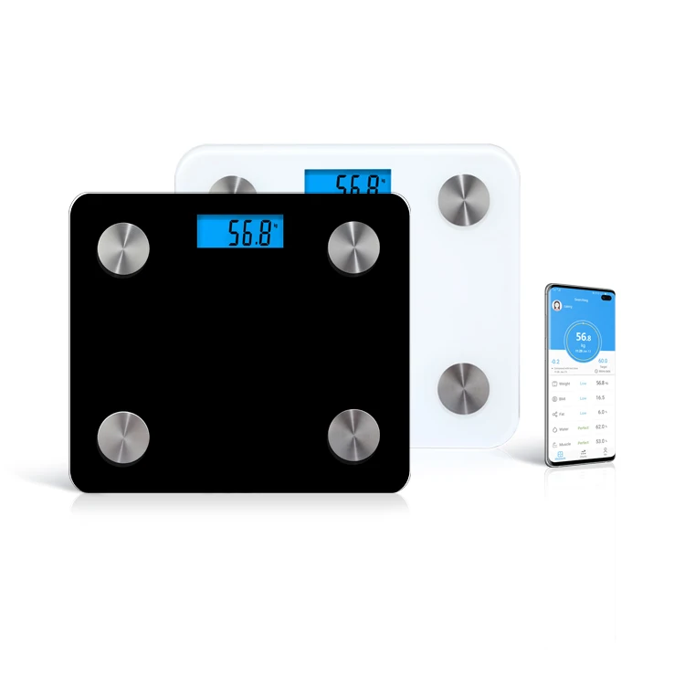 Canny Similar White Auto-Off Function Digital Scale Body Weight Smart Bmi Scale With App