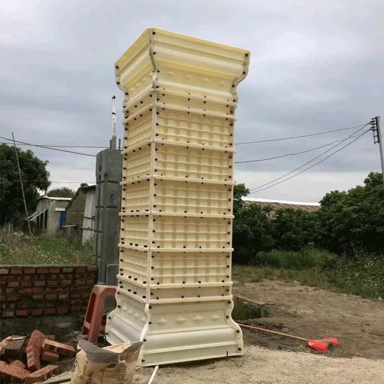 2024 Architectural decoration abs plastic moulds for concrete decorative concrete column molds roman pillar sale