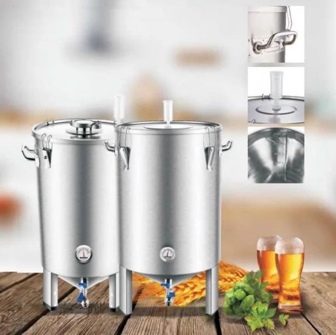 304 Stainless Steel Homebrew Fermenter/Fermenting Machine Equipment/Brewery at home, 30L
