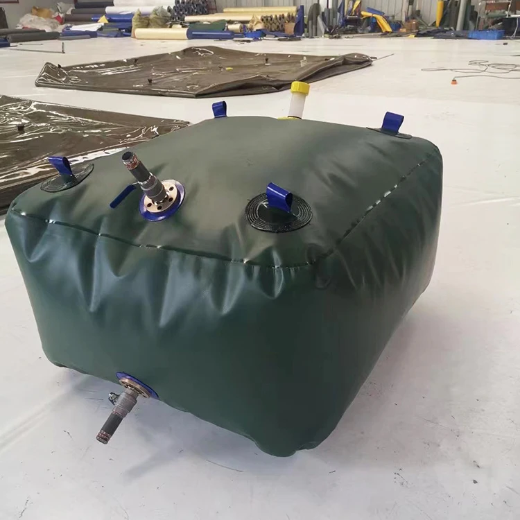 Food grade Liquid Tanks bladder type fuel tank Collapsible plastic oil fuel tank