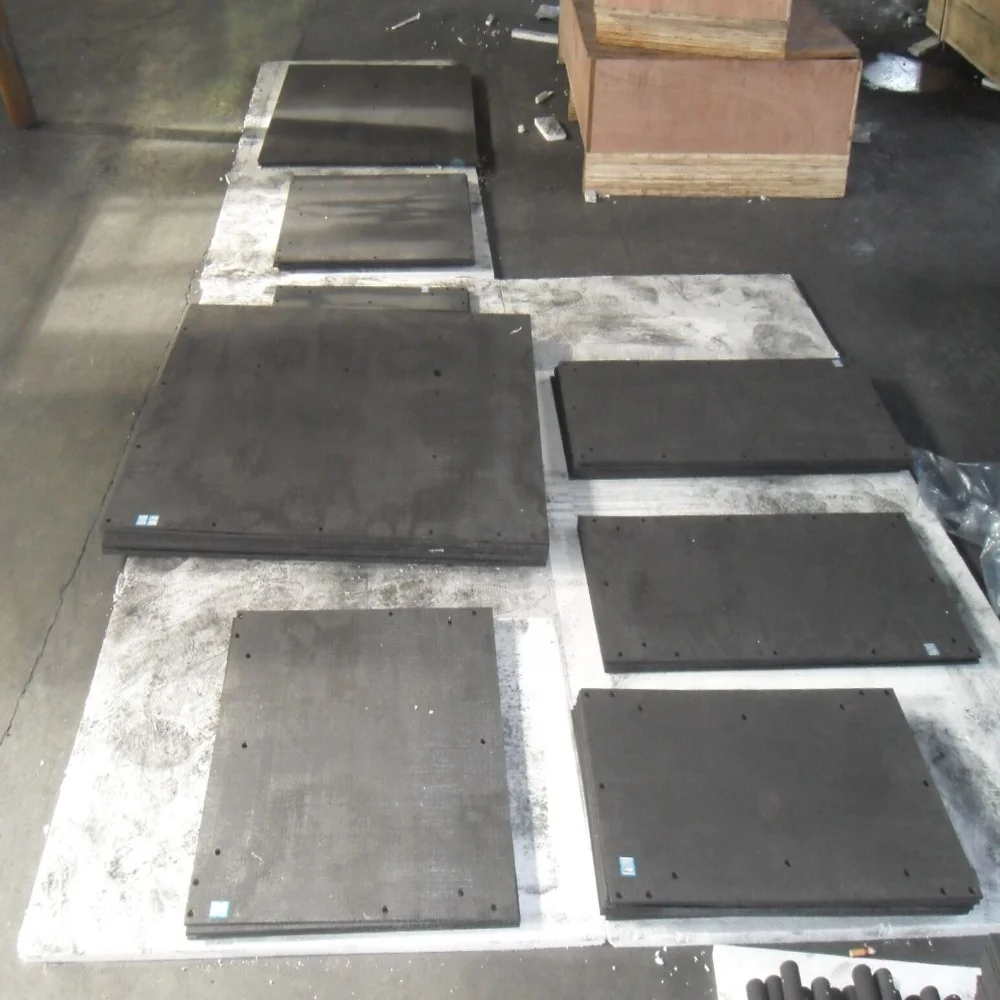 high purity high density high strength graphite plate for machining and aluminum as board
