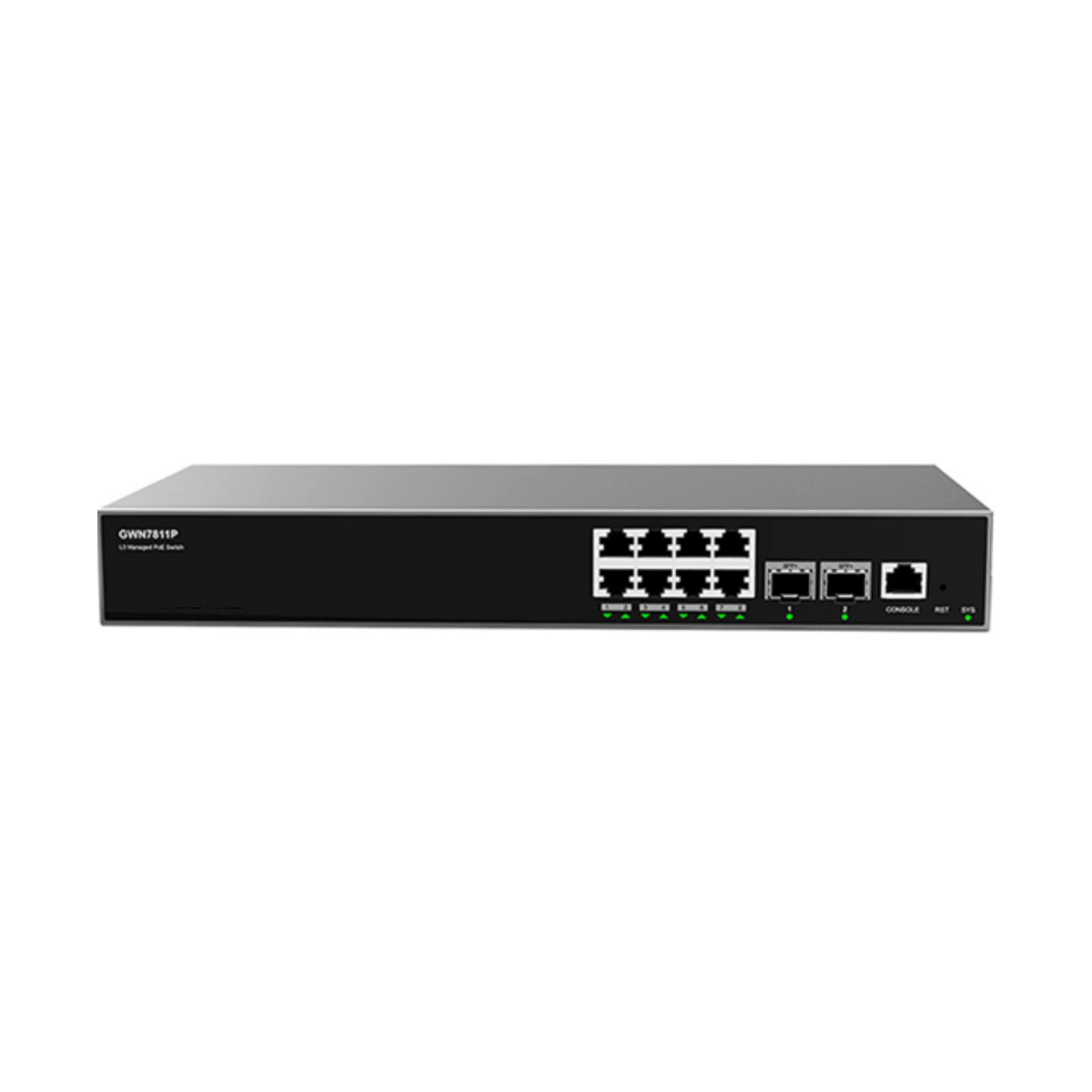 S5735S-L8T4S-QA2 абсолютно новый герметичный сетевой коммутатор 8 10/100/1000 Base-T портов Ethernet PoE 4 SFP Ports S5700 серии