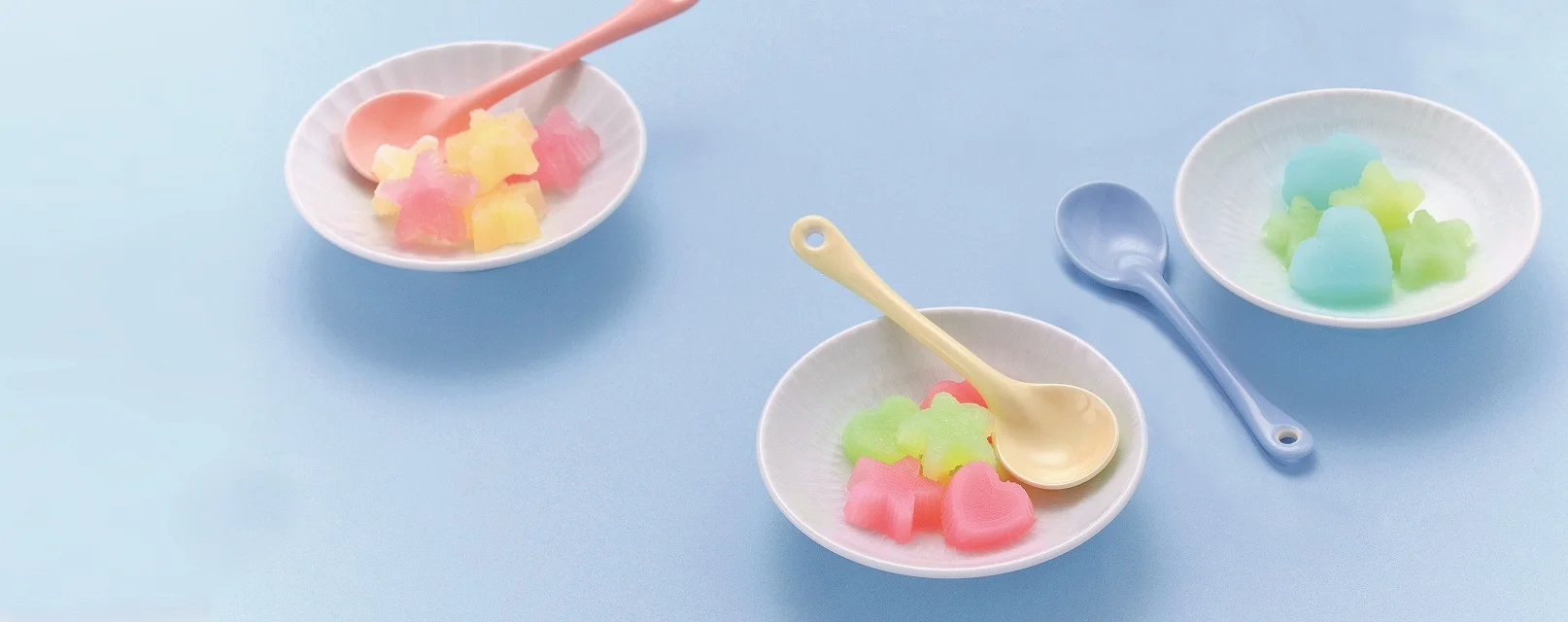 Wholesale plastic separate packaging Japan mixed soft drinks gelato