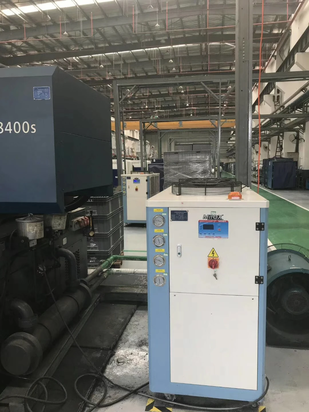 air cooled 3hp water chiller for 150ton injection machines