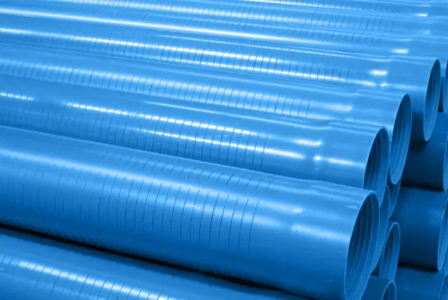 Hight quality DN110 white color UPVC screen water Well Pipe