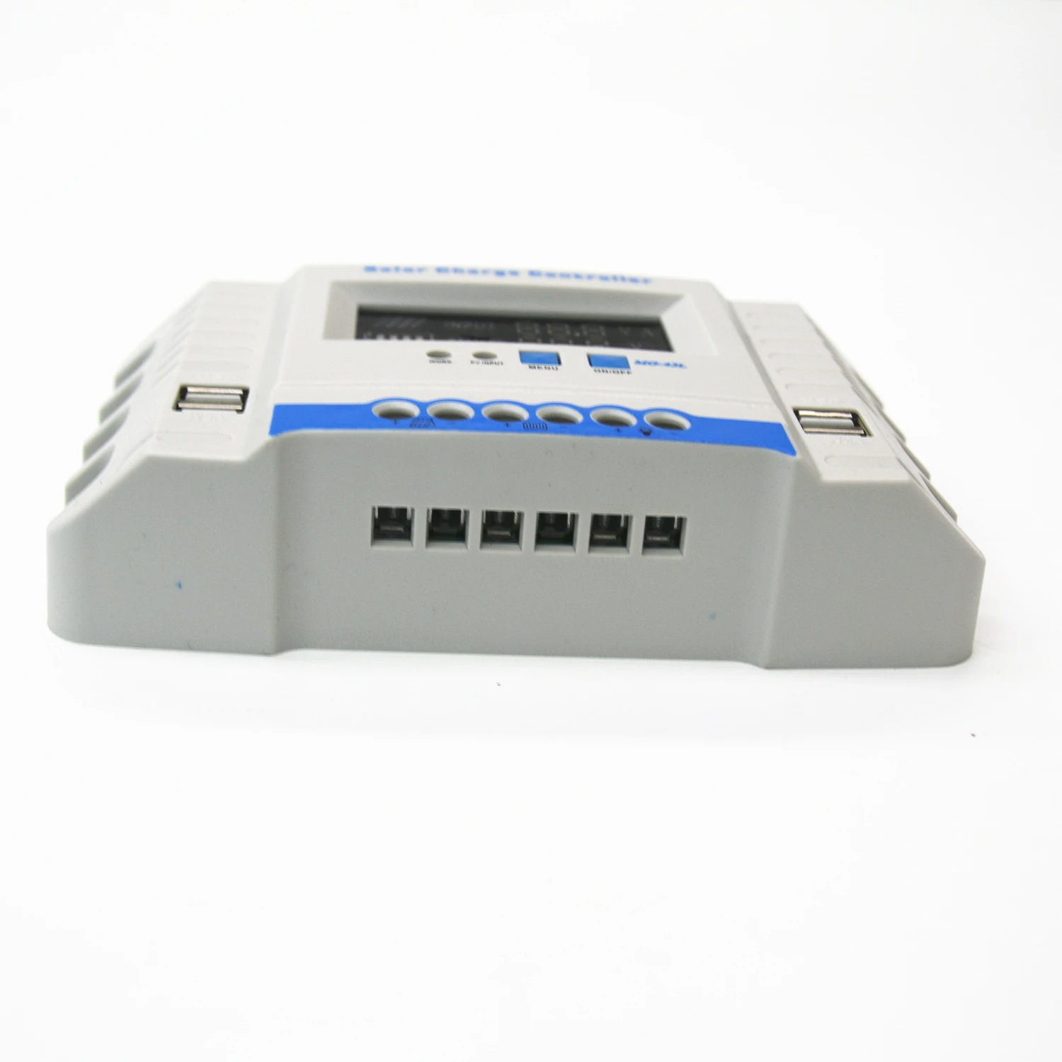 PWM 10A Solar Charge Controller 12V/24V Auto Indentification PMW 4USB LCD Display