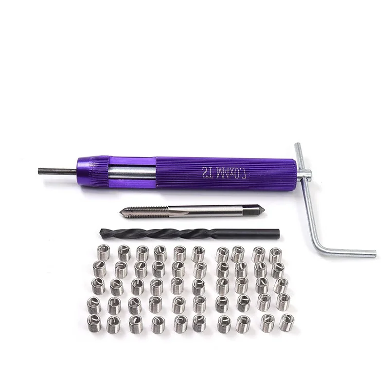 Fastener Thread Repair Tool Kit repair damaged threads Repair Tool SET M5 M6 M7 M8 M10 M12 M14