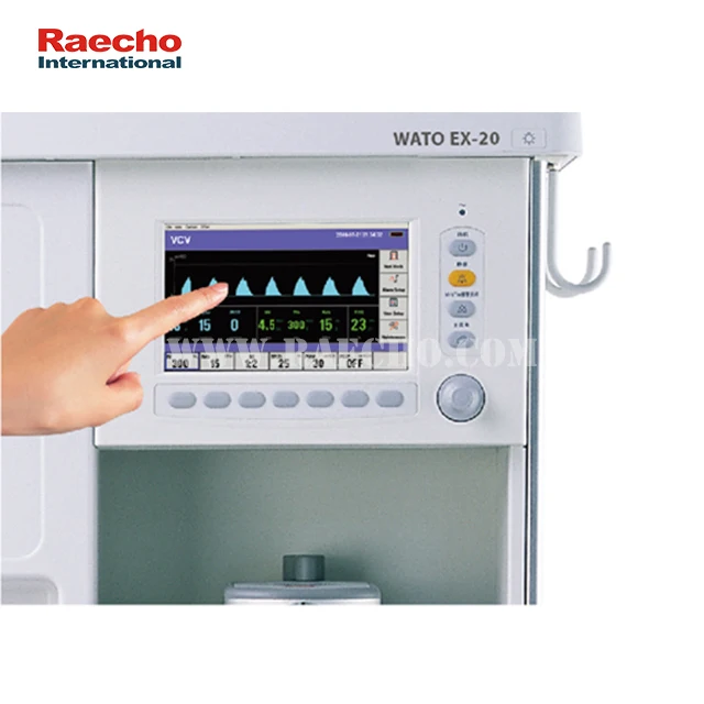 Mindray Wato EX-20 Surgical Room Anesthesia Machine Good Price  Metal Device CE Mobile Medical Equipment and Accessories 1year