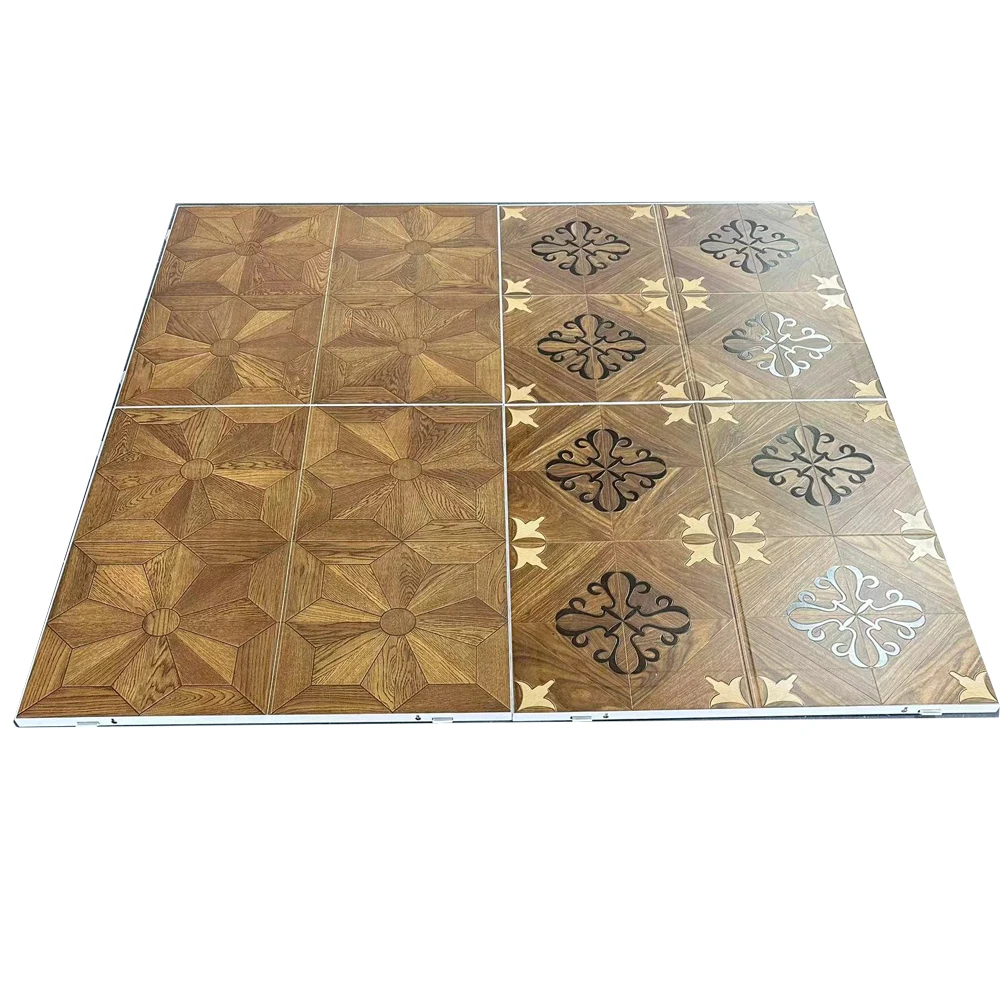 CE certificated waterproof wood Portable Church dance floor for wedding portable platform stage