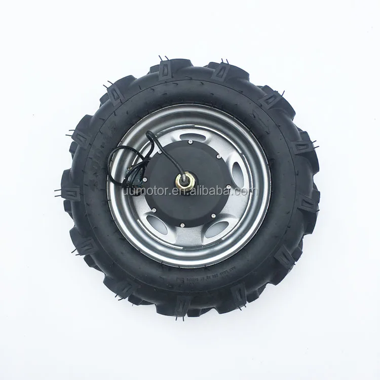  20 дюймов измельчитель одиночного ВАЛА ТРАКТОРА tire120nm 48v 1000w Робот Мотор для центрального движения