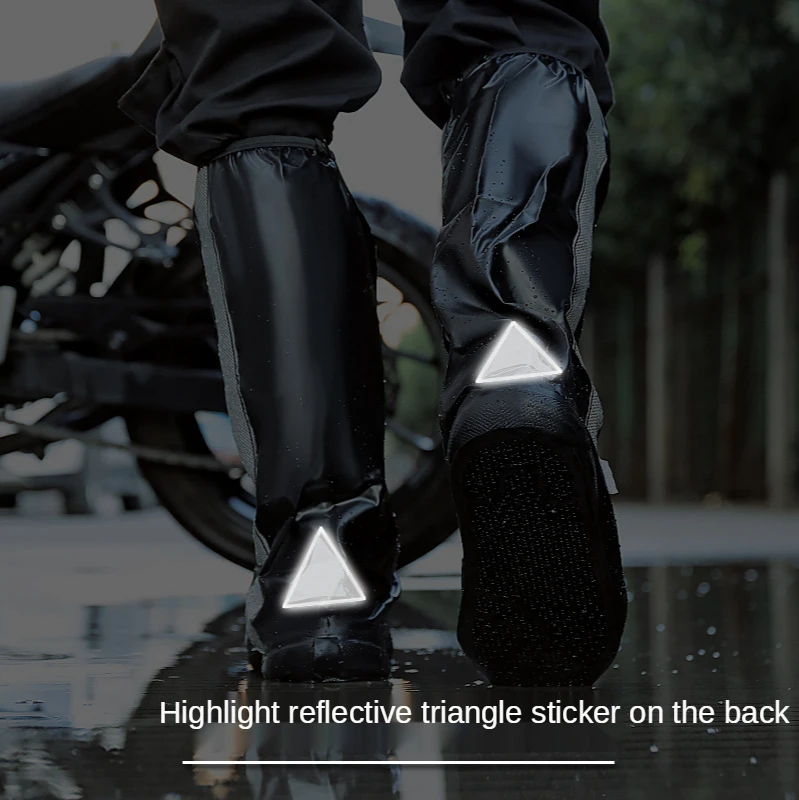 Непромокаемые ботинки мужские, толстая износостойкая нескользящая обувь для дождя, мотоциклетные сапоги для верховой езды