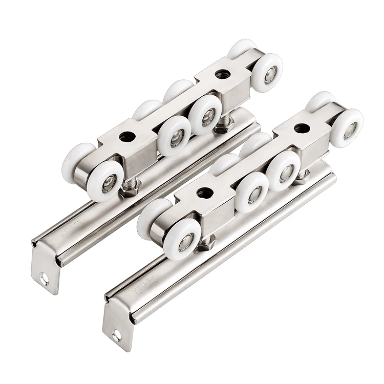 120kg load-bearing wooden door hanging wheel system sliding roller wooden door sliding door hanging wheel