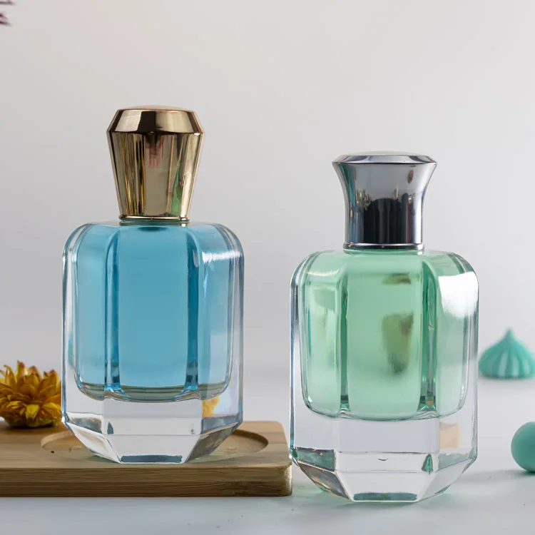 China Manufacturer Wholesale Clear Cheap Glass Perfume Refill Bottle With Gold Spray