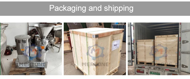 Factory Direct Automatic Colloid Mill Butter Home Use Peanut Making