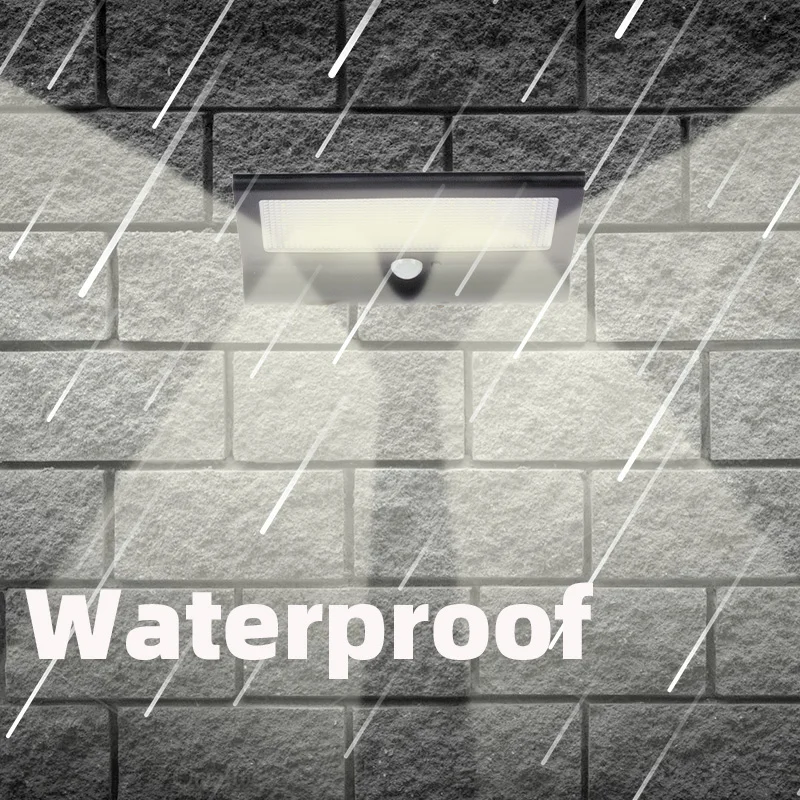 LED Outdoor Solar Powered Flood Light with Motion Sensor