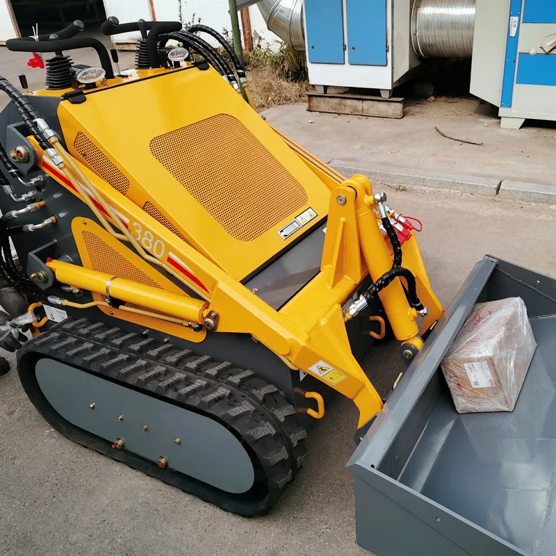 multipurpose communal-building machine walk behind GASOLINE HY380L TRACK mini skid steer loader