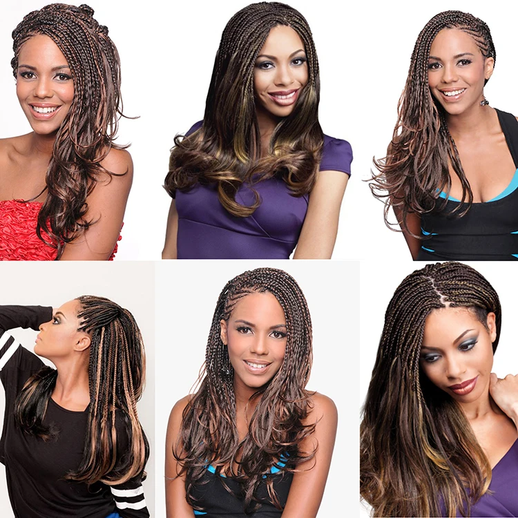 24inch yaki pony hair yaki braids ponytail synthetic hairpiece braids synthetic braiding hair