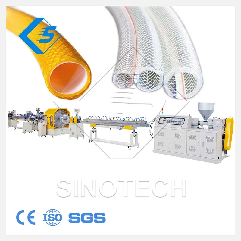 PVC Garden Fire Hose Manufacturing Machine for Sale/ Customized Extrusion Line for Making PVC Reinforced Gas Hoses