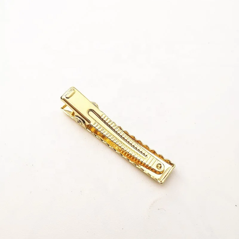 Wholesale Custom Nickel-Free Square Hair Clip 4-4.6CM Children Designer Hair Clip Accessories