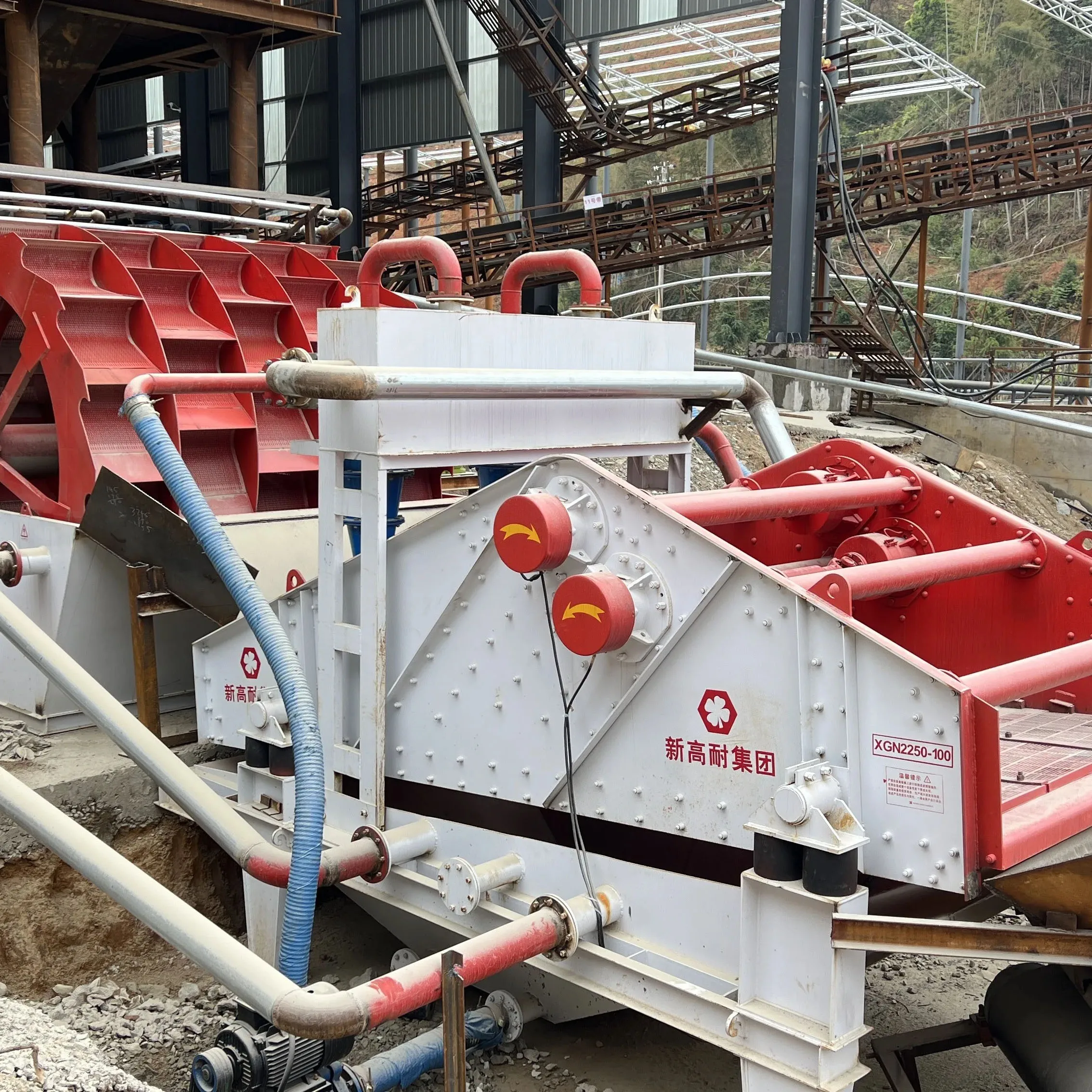 Professional River Stone Sand Washer Silica Sand Washing Plant For Limestone Granite Crushing Plant