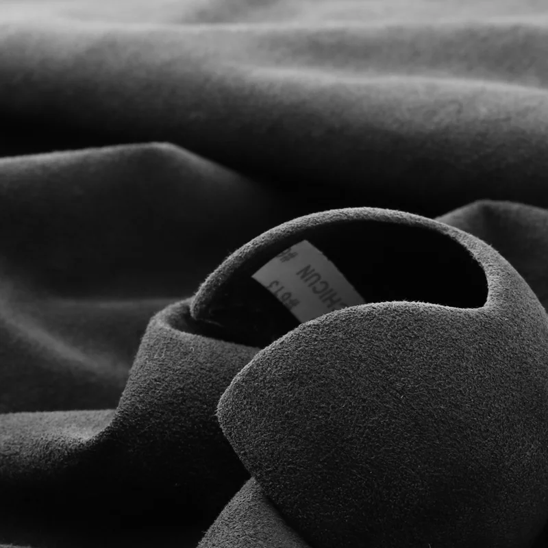 Ushilife Alcantara car gear shift knob lever cover for Audi A3 S3 2014-2018 Q2L 2018-2021 car decoration