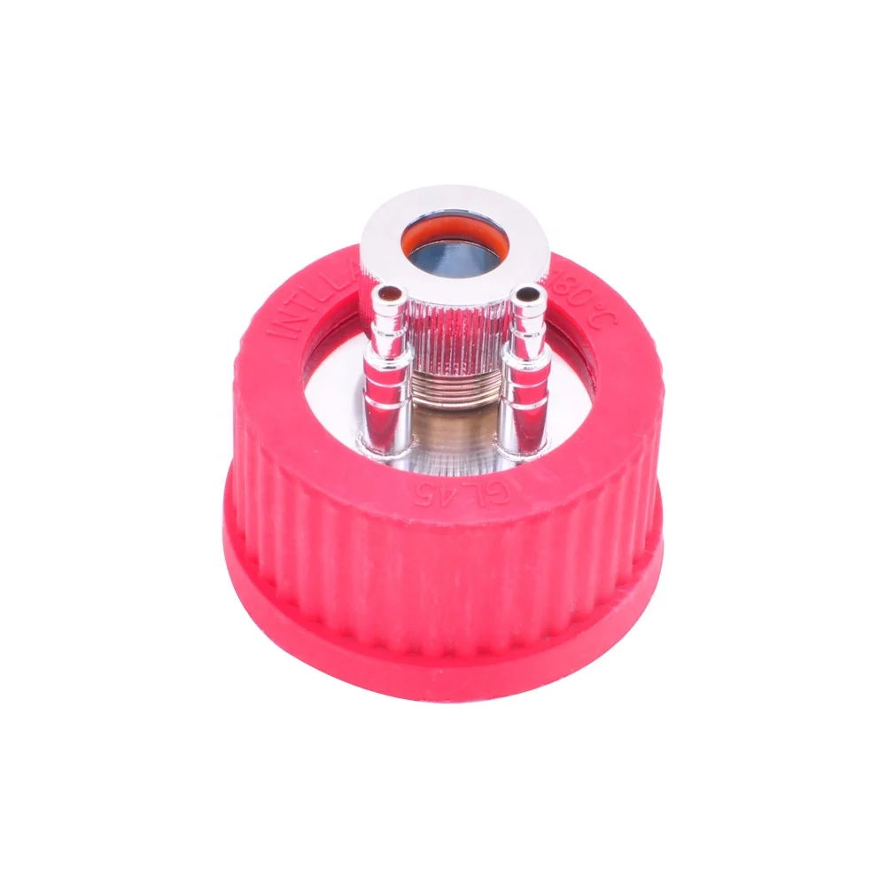 
INTLLAB GL Screw Cap with 316 Stainless Steel in Laboratory Double-sided welding ,Chemical resistance 