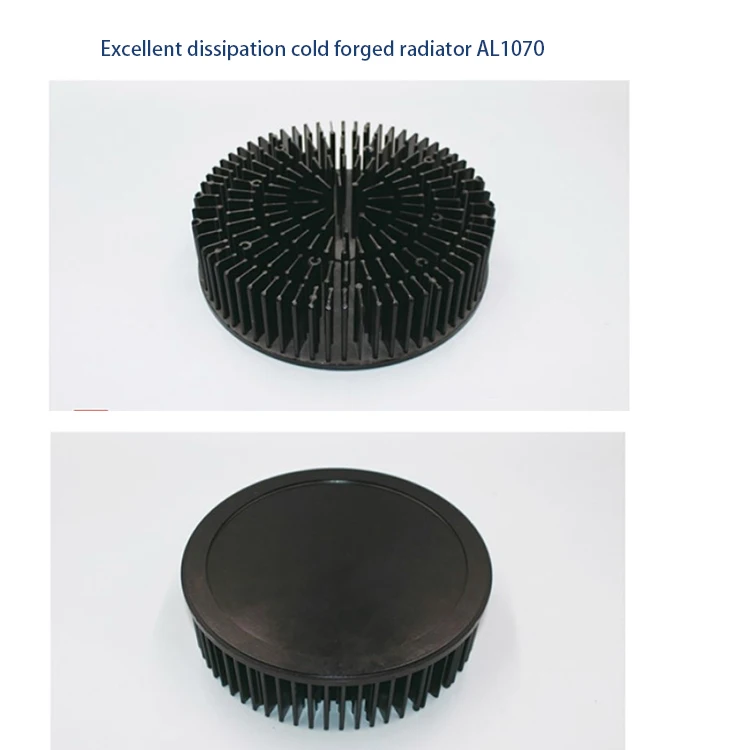 Led High Power Cob Led Light Round Amplifier Heatsink Big Black Aluminum 100 Watt Cob Led Heatsink For Led High Bay
