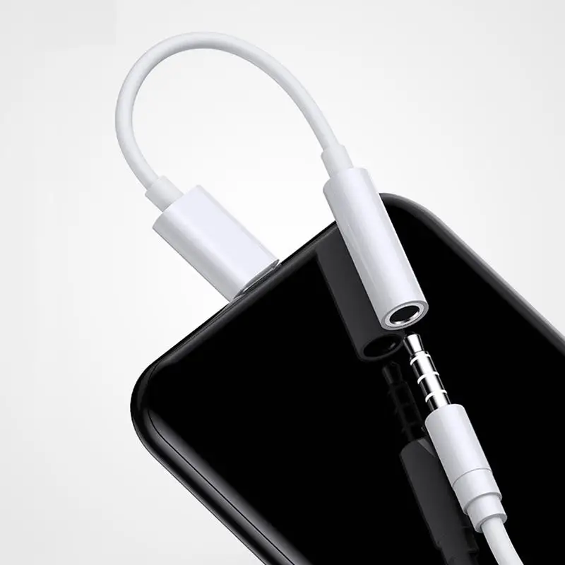 New 2020 AUX mobile phone audio cable for Apple headphone adapter 3.5mm Jack Adapter Audio Headphone For iPhone earphone Adapter