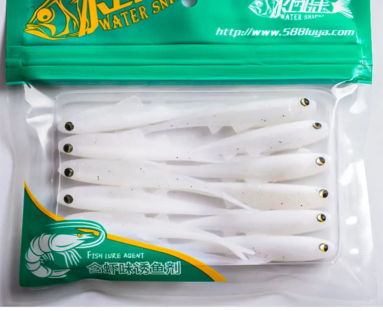  Модный дизайн новый искусственная наживка 2 г/шт. Подвернутый хвост Мягкая приманка в Китае