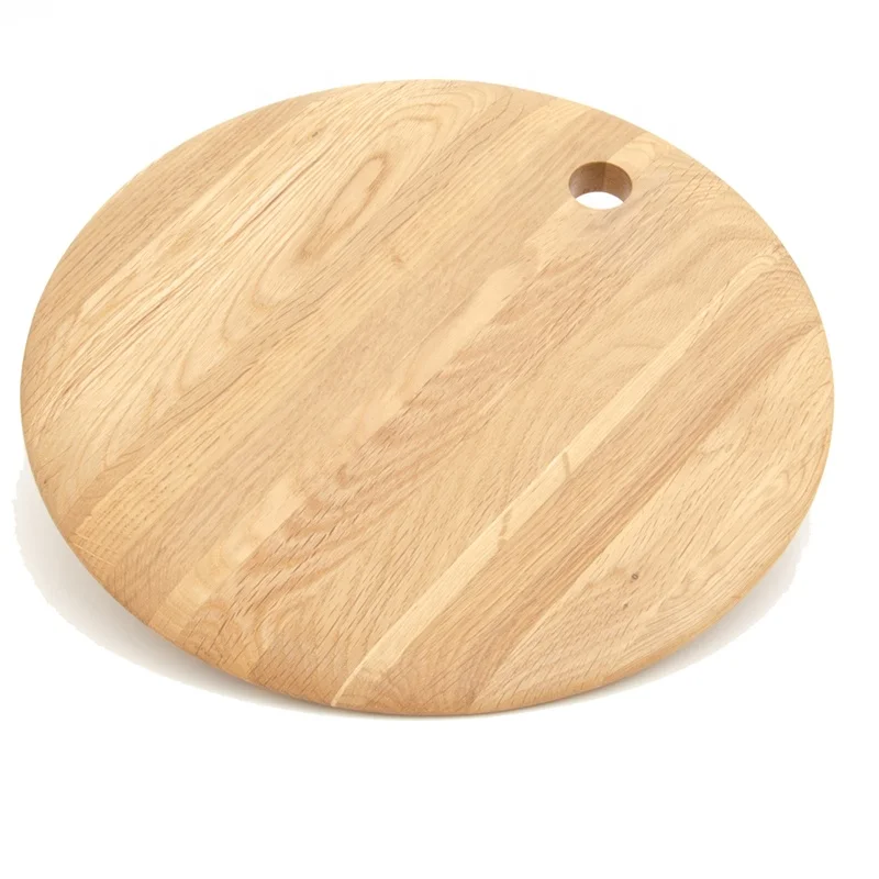 Useful Multi Function  Type Chopping Blocks Sublimation Live Edge Round Cutting Board
